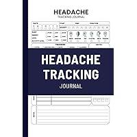 Headache Tracking Journal: Comprehensive Chronic Pain Levels Diary for Managing Migraines, Cluster, Tension, TMJ and Sinus Headaches Symptoms, ... Medications yearly headache relief tracker.