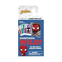 Funko Something Wild! Marvel Spider-Man with Pocket Pop! Card Game for 2-4 Players Ages 6 and Up