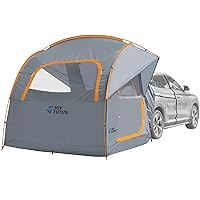 JOYTUTUS SUV Camping Tent, Ourdoor SUV Tent with Double Door Design, Waterproof PU2000mm Double Layer for 6-8 Person, Camping Outdoor Travel Preferred