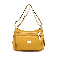 Oichy Crossbody Bag for Women Waterproof Shoulder Bag Messenger Bag Casual Nylon Purse Handbag Lightweight Pocketbooks
