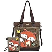 Chala Fox Work Tote Shoulder Bag - Fox Lovers Gifts