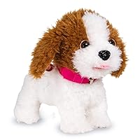 Plush Toy Dog That Obeys Your Voice Commands. 12 Tricks Walks Barks Sings and Dances. Teddy The Labradoodle for Ages 4 to 8 Years Old and Above