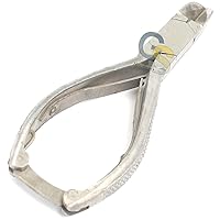 Nail Clippers Cutter Trimmer Nipper with Safety Lock, Stainless Steel, Silver by G.S Online Store