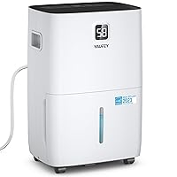Yaufey 80 Pints Energy Star Dehumidifier for Home, Basement and Room up to 5000 Sq. Ft., with Drain Hose, Timer, Intelligent Humidity Control and Large Water Tank（JD025Q-80）