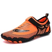 Water Shoes for Men Woman Hook and Loop Quick-Dry Hiking Athletic Aqua Swimming Barefoot