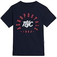 AEROPOSTALE Boys' T-Shirt - Kids Cotton Short Sleeve Shirt - Classic Crewneck Graphic Tee for Boys (4-16)