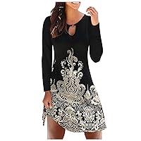 for Women Girls Pull On Tunic Painted Long Sleeve Comfortable Strapless