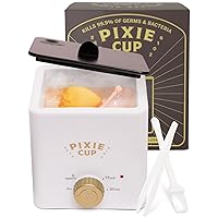 Pixie Menstrual Cup & Disc Boiler Sterilizer - Easily Submerge & Clean Your Period Cup in Boiling Water! Kills 99.9% of Germs with Cleaner Boiling Solution - The Most Soothing Way to Wash Your Cup