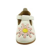 skyhigh Cute Baby Girl's Mary Jane T Strap Daisy Flower Dress Shoes