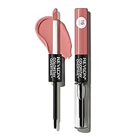 Liquid Lipstick with Clear Lip Gloss, ColorStay Overtime Lipcolor, Dual Ended with Vitamin E, 510 Boundless Nude, 0.07 Fl Oz (Pack of 1)