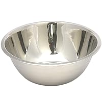 Chef Craft Brushed Mixing Bowl, 5-Quart, Stainless Steel
