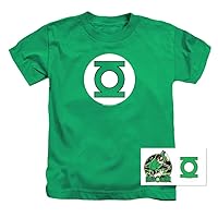 Popfunk Classic Juvenile Green Lantern Logo T Shirt & Stickers