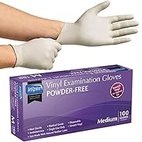 Medical Gloves Exam Gloves | Powder Free Stretch Vinyl Gloves | Disposable Gloves Disposable Latex Free Gloves | Cooking Gloves Disposable Food Safe Food Prep Gloves Plastic Gloves Disposable