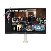 Silk Mild Anti-Glare Screen Protector Film Compatible with LG Smart Monitor 32SQ780S (31.5) [Pack of 2]