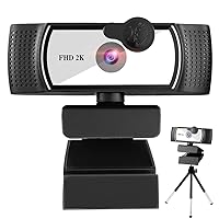 1080P 4KAutoFocus Webcam Computer Camera 3 Light Mode Mic 360°Rotate Live Broadcast Beauty for Online Streaming Video Webcam with Microphone Lighting