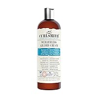 CURLSMITH - Weightless Air Dry Cream - Vegan Leave-In Conditioner for Any Hair Type, Smooths Hair (16 fl oz)