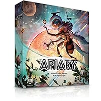 Stonemaier Games: Apiary | A Strategy Board Game About Hyper Intelligent Bees in Space | Build Your Hive, Explore Outer Space, Grow Your Colony | 1-5 Players, 90 Mins, Ages 14+