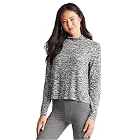 AEROPOSTALE Womens Marled LS Pajama Sleep T-Shirt