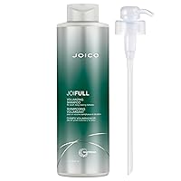 Joico JoiFULL Volumizing Shampoo | For Fine, Thin Hair | Add Instant Body | Long-Lasting Fullness | For Thicker Bouncier Hair | Boost Shine | With Lotus Flower & Bamboo Extract