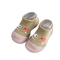 Children First Antislip Shoes Socks Shoes Todller Shoes Children Breathable Cartoon Designs Soft Shoes Sneakers