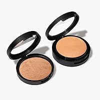 LAURA GELLER NEW YORK It Takes Two: Baked Double Take Full Coverage Foundation + Baked Balance-n-Brighten Color Correcting Foundation - Golden Medium