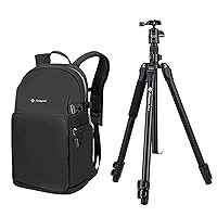 Fotopro Camera Backpack Bundle with 73inch Travel Tripod
