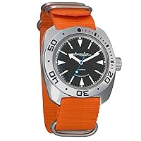 Vostok Amphibian Automatic Mens Self-Winding Diver Amphibia 710 Case Wrist Watch 710512