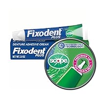 Fixodent Plus Scope Precision Hold & Seal Adhesive Cream, 2 oz (Packaging May Vary)
