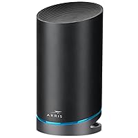 ARRIS SURFboard mAX Pro W133 Tri-Band Mesh Wi-Fi 6 System , AX11000 Wi-Fi Speed up to 11 Gbps , Coverage 6,000 sq ft , 4.8 Gbps Backhaul , Four 1 Gbps Ports per Node , Alexa Support