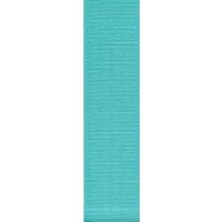Offray, Navy Turquoise Grosgrain Craft Ribbon, 3/8-Inch, 3/8 Inch x 18 Feet