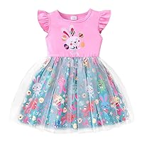 Toddler Tulle Dress Unicorn Outfit Birthday Princess Party Girls Summer Causal Tutu Skirts