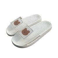 flip flop,Bathroom House Slippers Men Women Flats Shoes Male Home Clear Plastic Sandals Room Massage