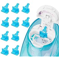 Silicone Saltwater Pods Refills Accessories Compatible with Navage Nasal Care - Save Saltwater Pods for Easy Operation (10 Pack-Blue)