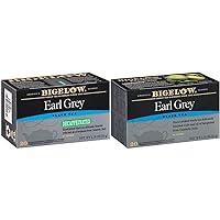 Bigelow Tea Earl Grey and Decaffeinated Earl Grey Black Tea Bags, 240 Total Tea Bags