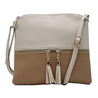 AMAZE Medium Crossbody Bag for Women | Shoulder Handbags for Women with Multiple Compartments | PU Leather