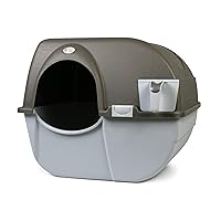 NRA15 Self Cleaning Litter Box Regular Size,Grey