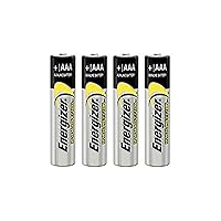 4 Count Energizer Industrial EN92 Alkaline AAA 1.5v Batteries LR03