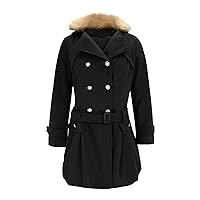 Trench Jacket Womens Overcoat Sleeve Coat Winter Long Wool Lapel Outwear Women's Coat Womens Jacket Elegant