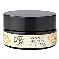 Bella Rose I-Renew Natural Eye Cream - 1 Month Supply - Use for Under Eye Dark Circles Eye Bags and Puffiness, Anti Aging and Anti Wrinkle Eye Cream Organic Rose Essential Oil - Made in USA Bella Rose I-Renew Natural Eye Cream - 1 Month Supply - Use for Under Eye Dark Circles Eye Bags and Puffiness, Anti Aging and Anti Wrinkle Eye Cream Organic Rose Essential Oil - Made in USA
