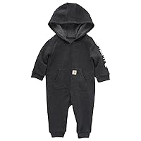 Carhartt Baby Boys' Long-Sleeve Zip-Front Hooded Coverall