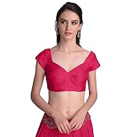 Party wear Indian Saree blouse for Women Readymade Padded silk choli