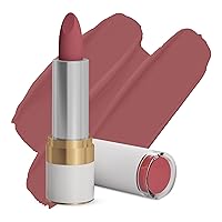 Mirabella Sealed with a Kiss Full Coverage Moisturizing Lipstick, Richly Pigmented, Ultra Creamy, Hydrating and Mineral-Based Lip Color with Antioxidant Vitamin E in Matte & Shine Shades