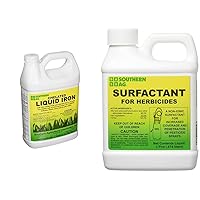 Southern Ag Chelated Liquid Iron, 1 Gallon & Surfactant for Herbicides Non-Ionic, 16oz, 1 Pint