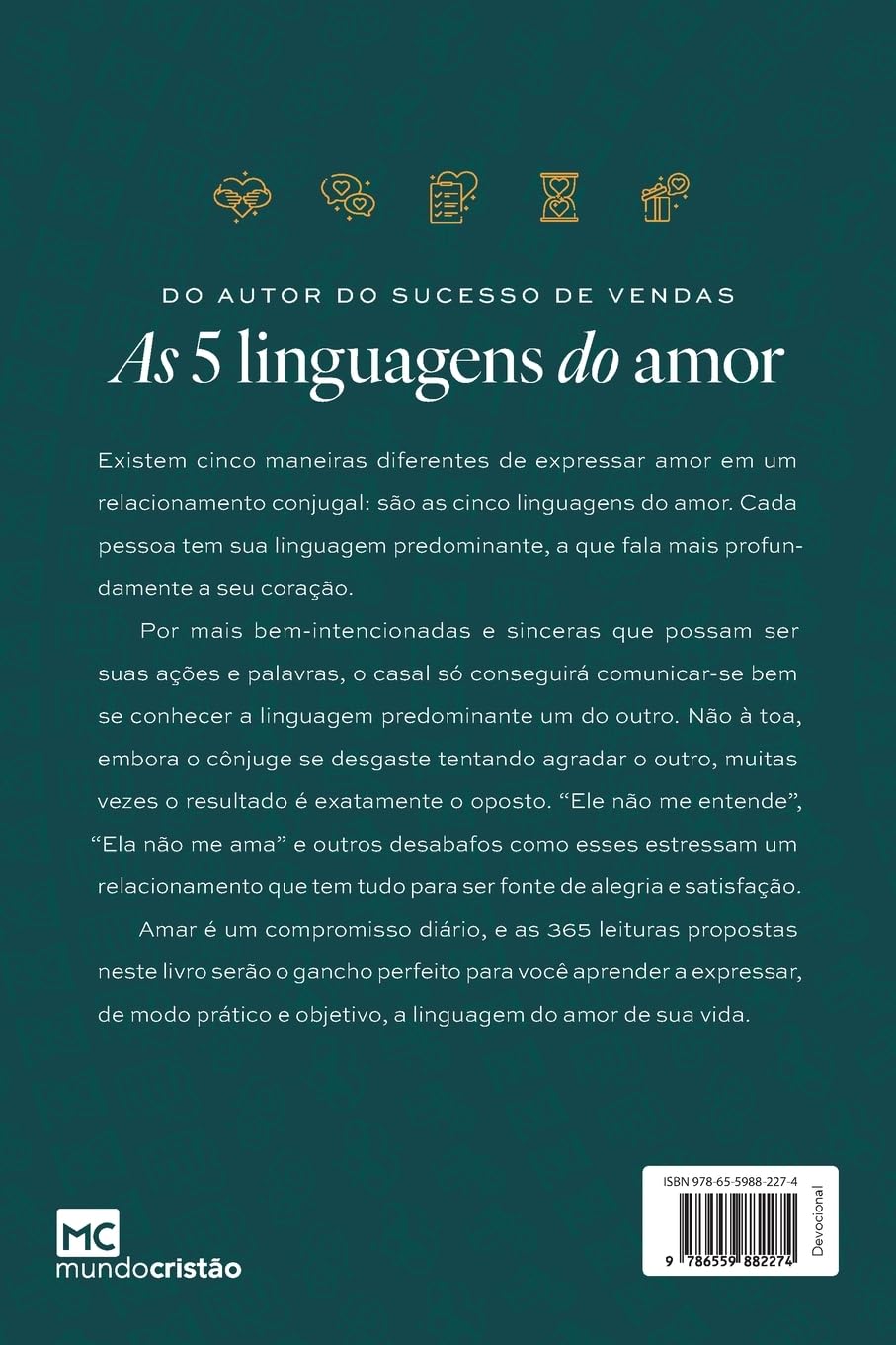 As 5 linguagens do amor na prática: 365 leituras para reflexão e aplicação (Portuguese Edition)