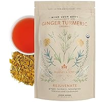 Organic Ginger Turmeric | 8oz Bag of Loose Ginger and Turmeric