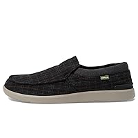 Sanuk Sidewalk Surfer Lite 2 SL Plaid Black 11.5 D (M)