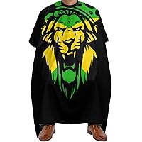 Jamaica Rasta Lion Professional Hair Cutting Cape Adult Barber Cape Large Haircut Apron Hairdressing Accessories