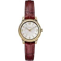 Timex Women's Core 26mm | Brown Croco Leather Strap | Dress Watch TW2R85800