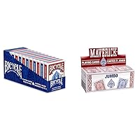 Bicycle and Maverick Playing Cards Bundle (12-Pack)