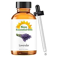Sun Essential Oils 2oz - Lavender Essential Oil - 2 Fluid Ounces